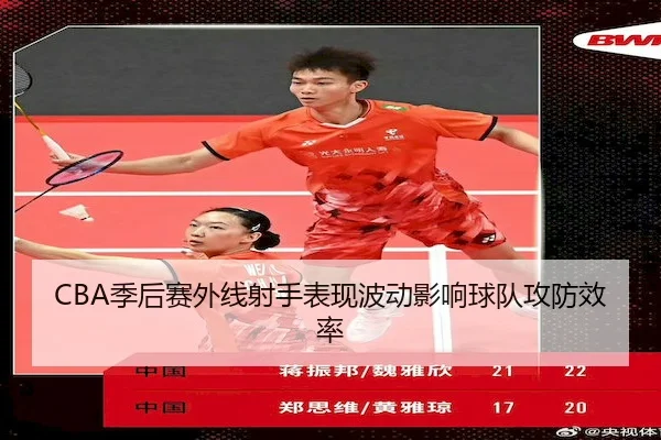 CBA季后赛外线射手表现波动影响球队攻防效率